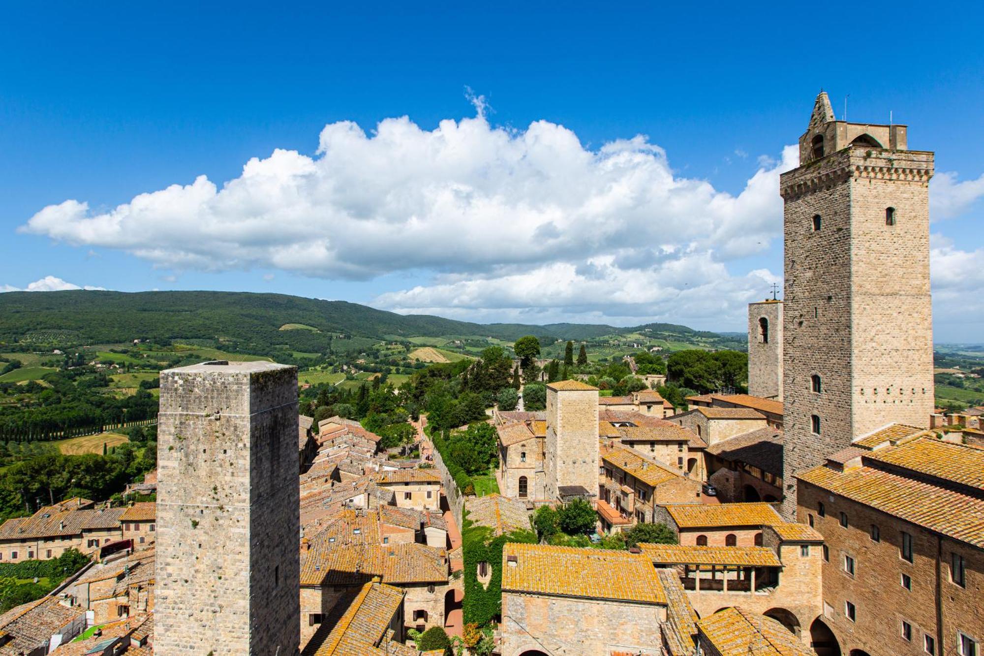 Apartament The Artists' Tower - Amazing View From The Tower San Gimignano Zewnętrze zdjęcie