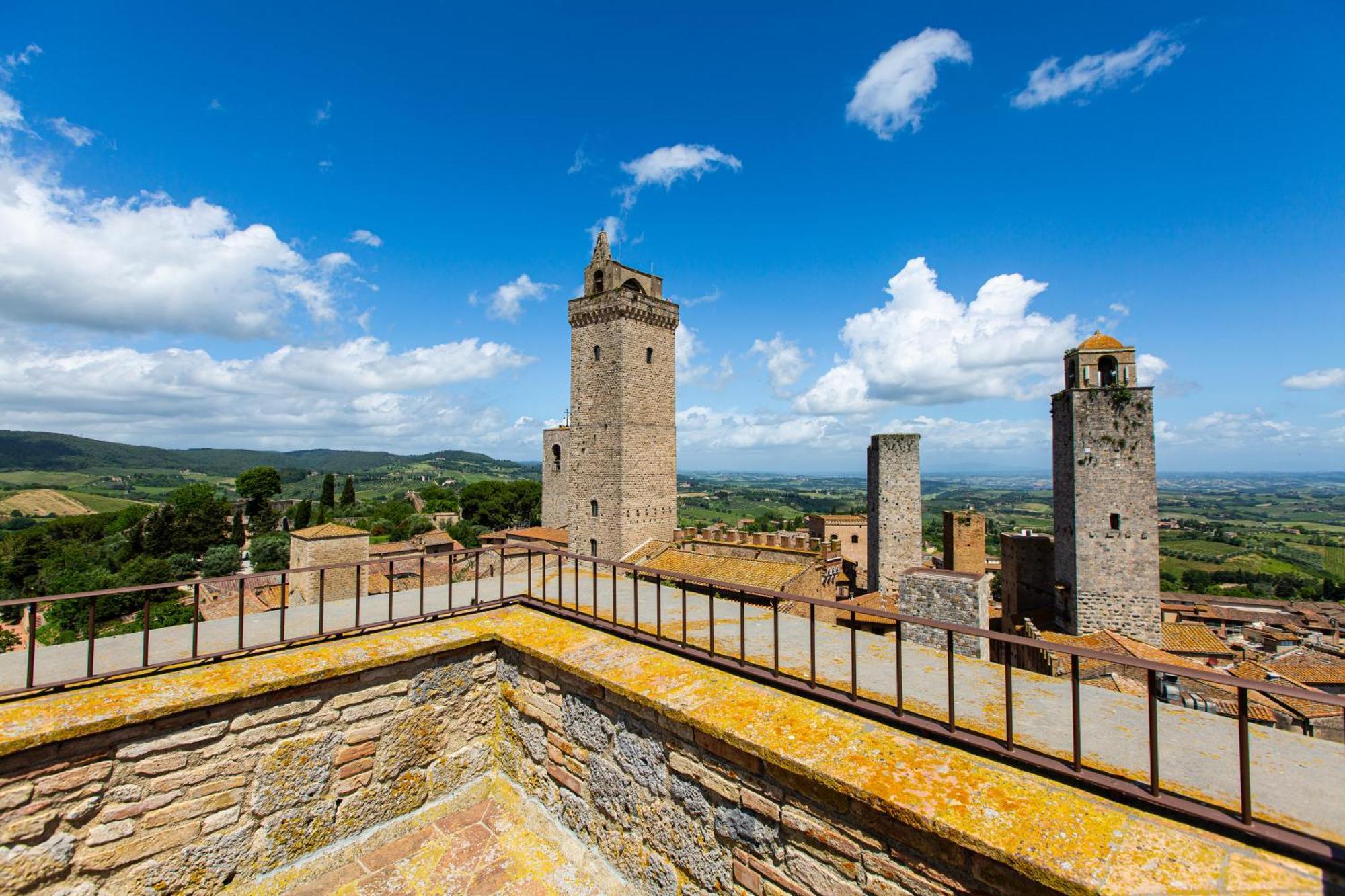 Apartament The Artists' Tower - Amazing View From The Tower San Gimignano Zewnętrze zdjęcie